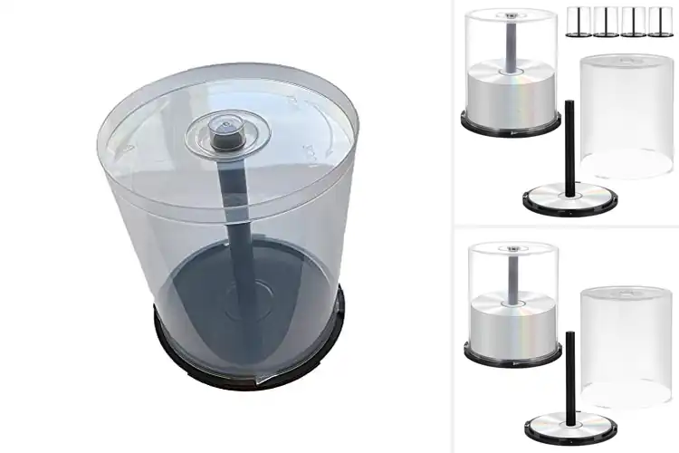 Detailed view of Best 100 Disc Capacity Containers