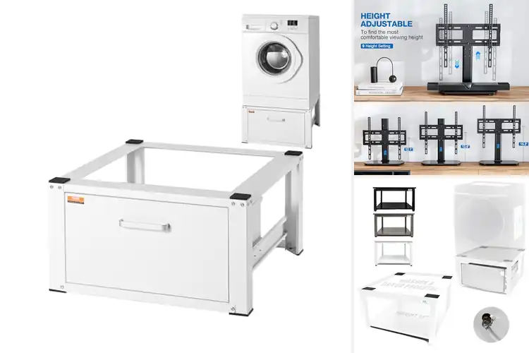 Detailed view of Best 27 Inch Pedestals: Stylish Storage & Easy Laundry Setup