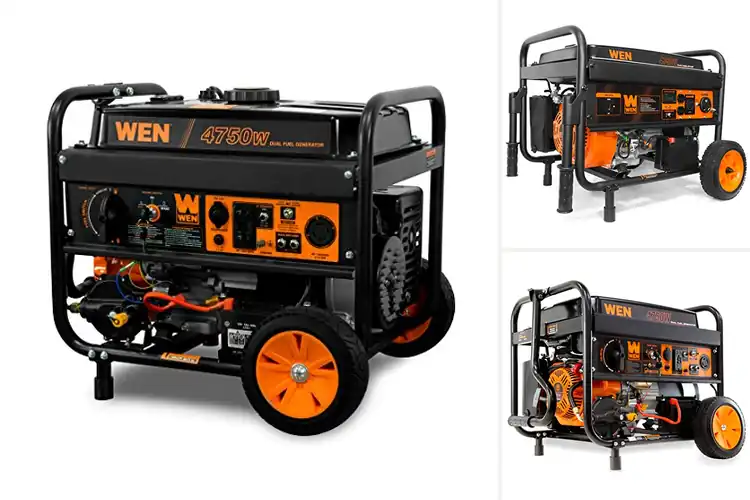 Detailed view of Best 4750Watt Generators