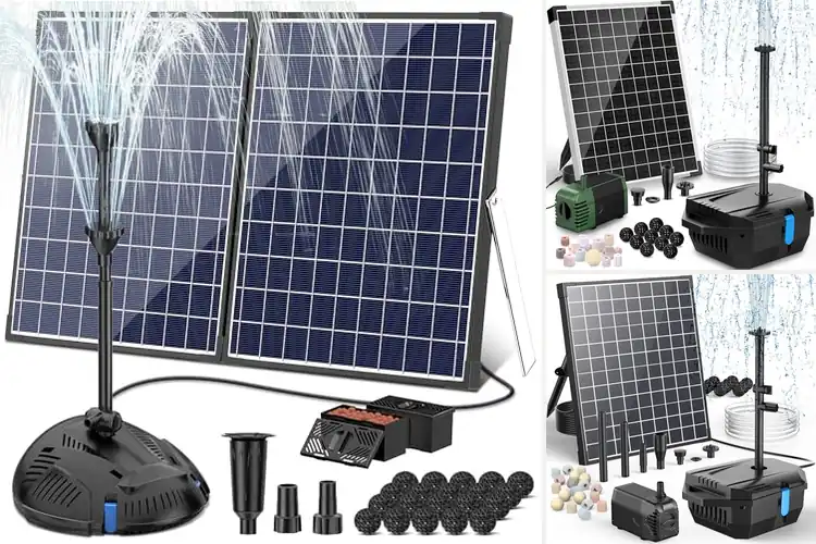 Detailed view of Best All In One Solar Fountain Kits