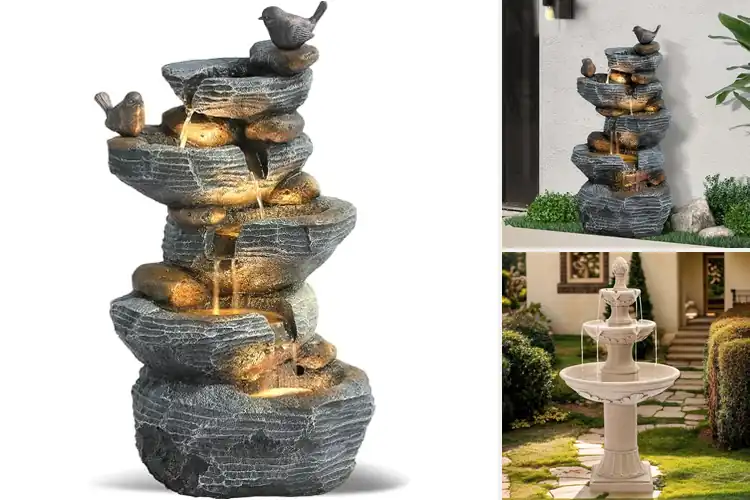 Detailed view of Best Calming Outdoor Fountains