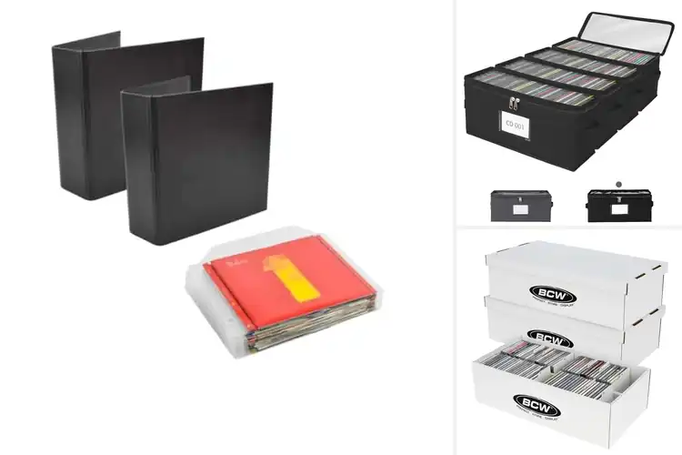 Detailed view of Best CD Storage Bundles