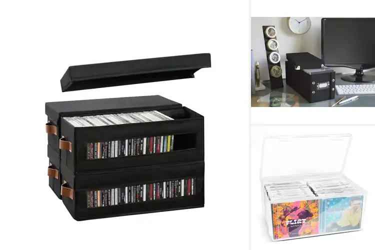 Detailed view of Best Cd Storage Containers