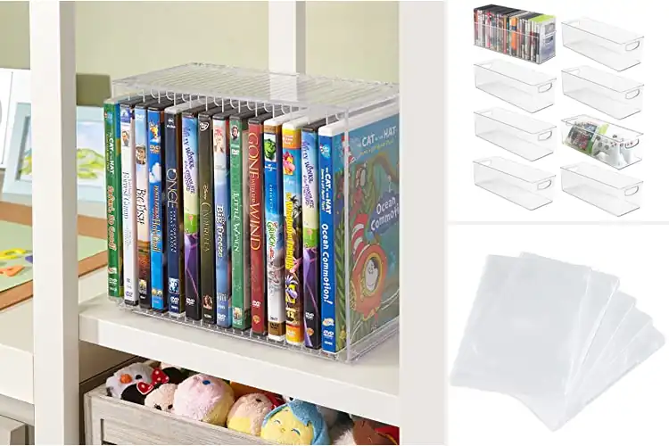 Detailed view of Best Clear DVD Holders