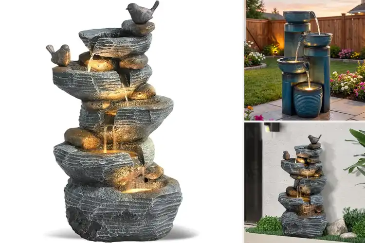 Detailed view of Best Compact Outdoor Fountains: Top 10 for Serene Spaces