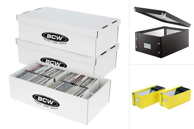 Detailed view of Best Disc Organization Boxes