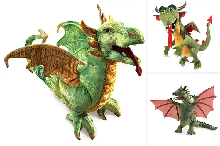 Detailed view of Best Dragon Puppets: 10 Magical Options for Endless Fun