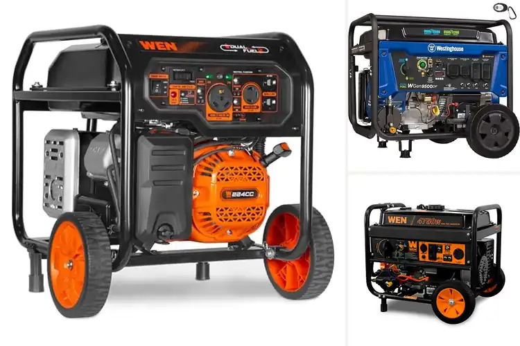 Detailed view of Best Dual Fuel Portable Generators