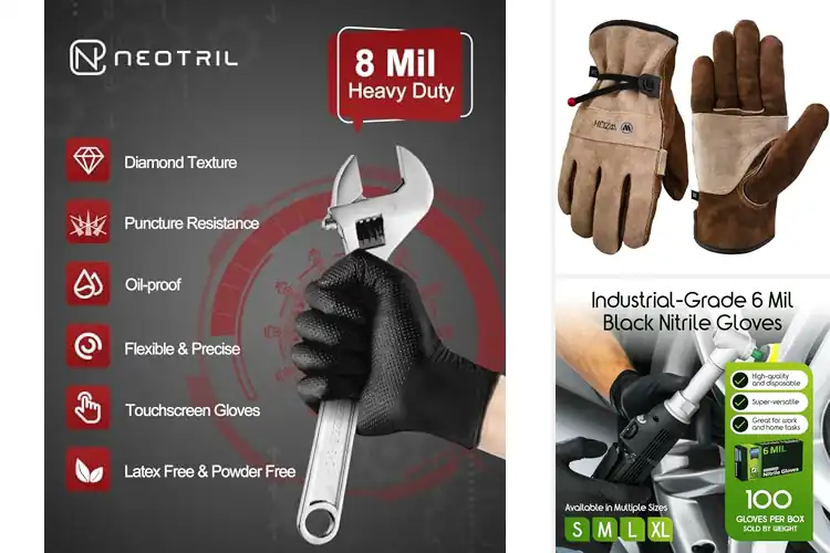 Detailed view of Best Durable Gloves