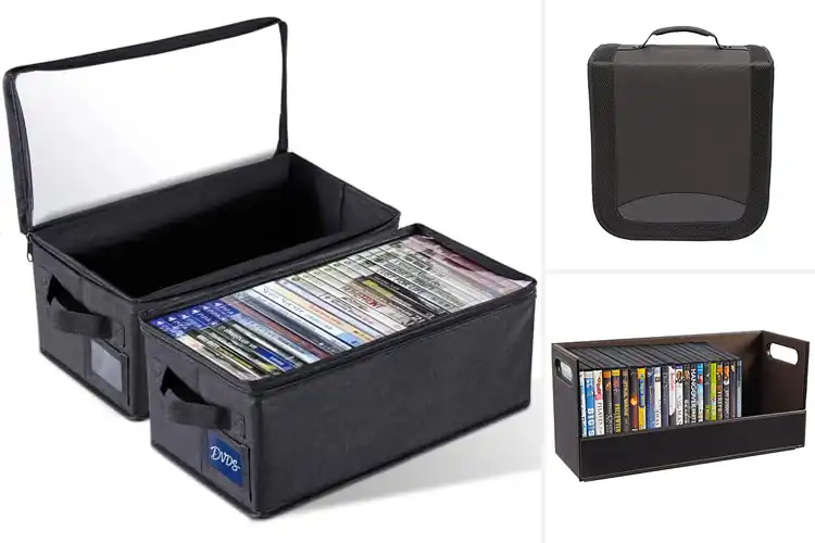 Detailed view of Best DVD Storage Holders