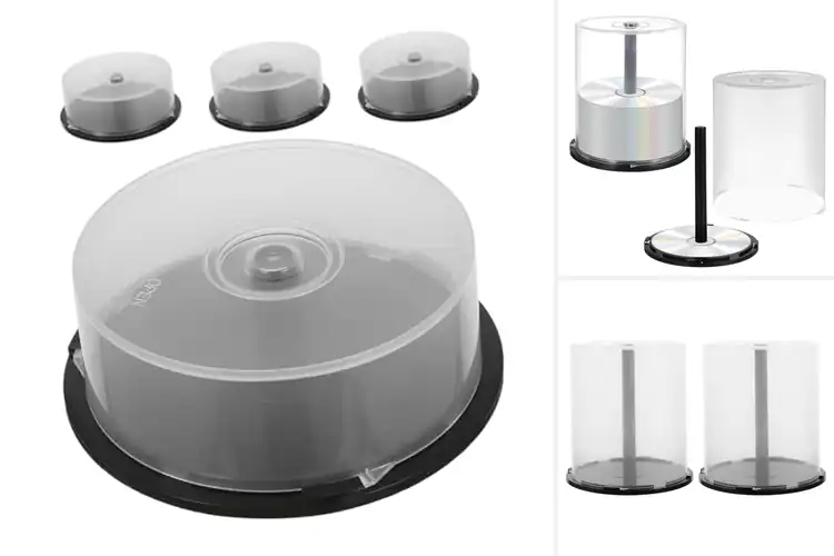 Detailed view of Best Easy Access Spindle CD Cases : Organize & Protect