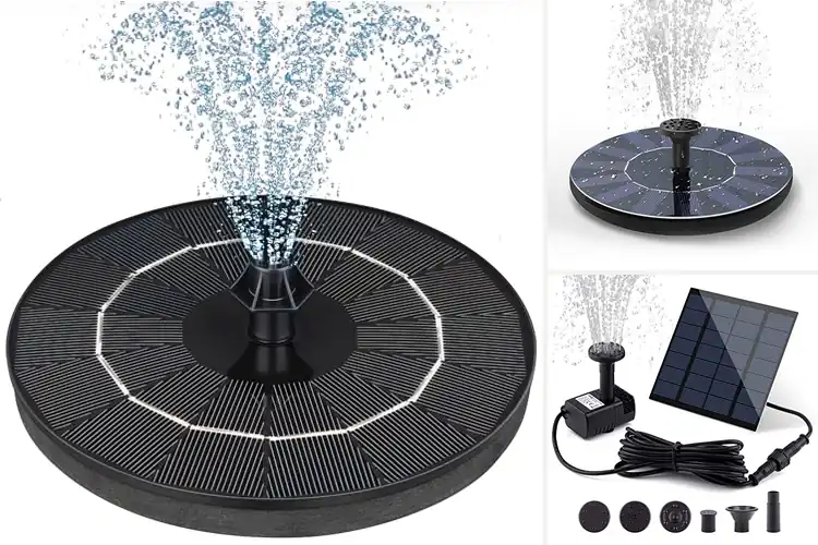 Detailed view of Best Easy Install Solar Panel Fountain