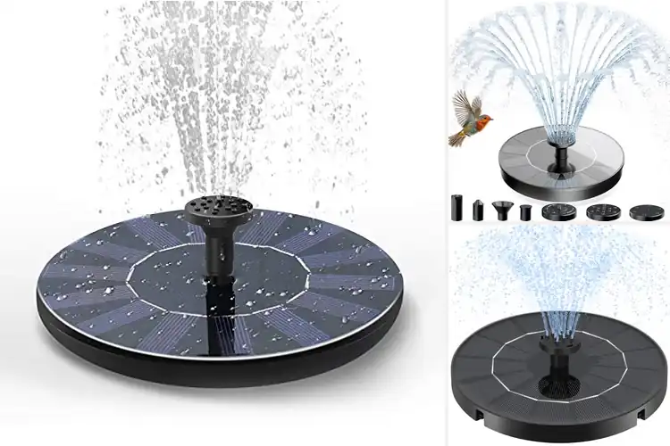 Detailed view of Best Easy Mount Solar Panel Fountain