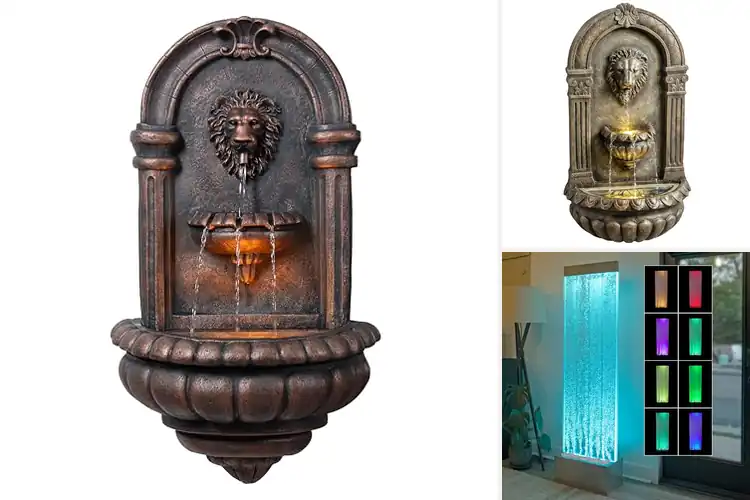 Detailed view of Best Easy Setup Wall Fountains