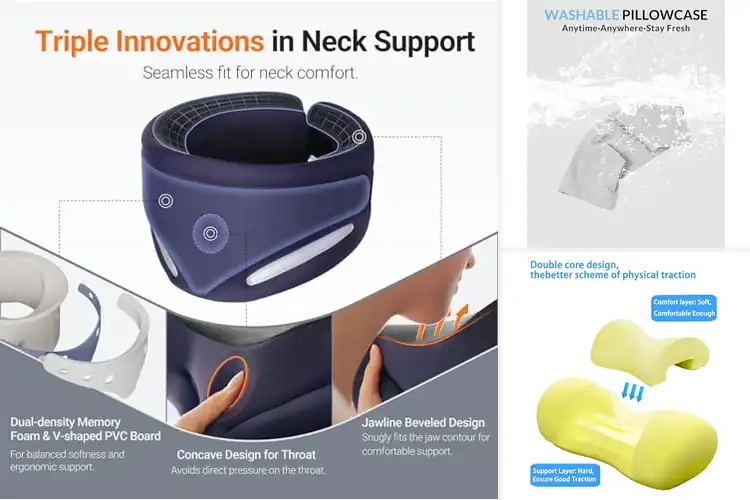 Detailed view of Best Ergonomic Neck Supports