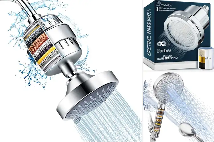 Detailed view of Best Filtered Showerheads