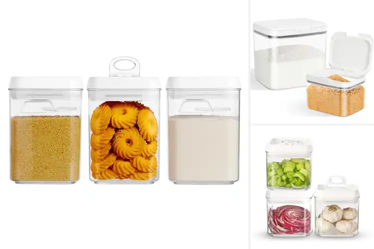 Detailed view of Best Flip-Top Containers: Fresh Food, Easy Storage