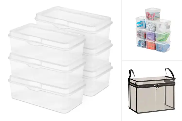Detailed view of Best Flip-Top Lid Storage Boxes