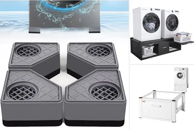 Detailed view of Best Front Load Washer Pedestals
