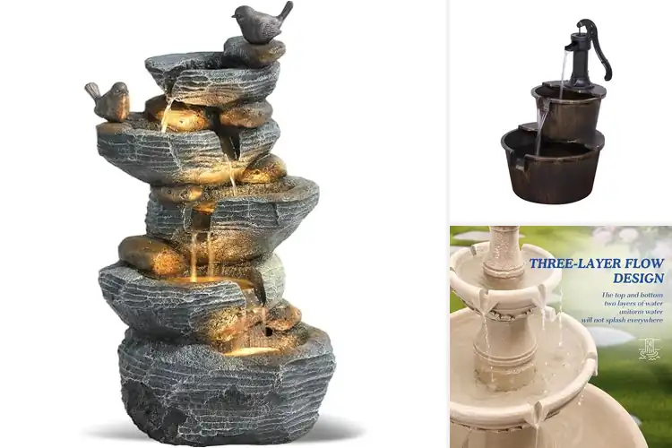 Detailed view of Best Garden Water Features