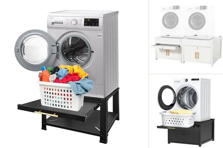 Detailed view of Best Integrated Laundry Pedestals