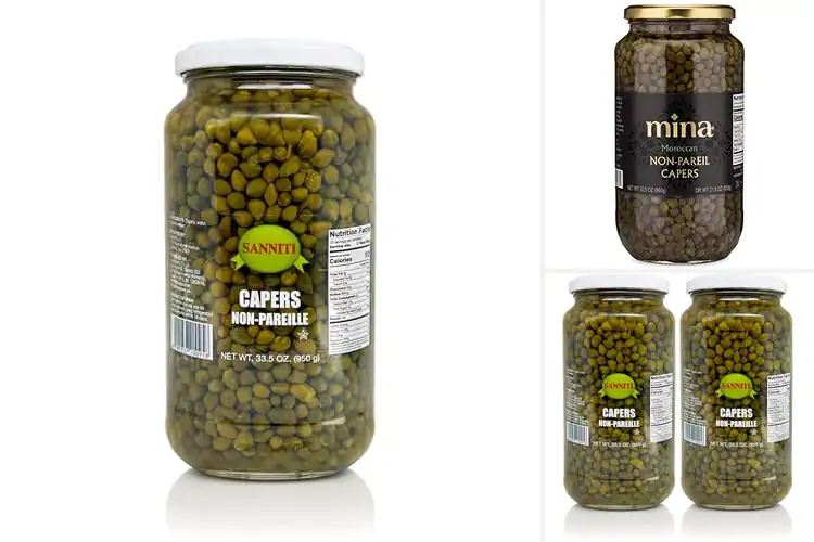 Detailed view of Best Large Capers Jar 33.5 Oz
