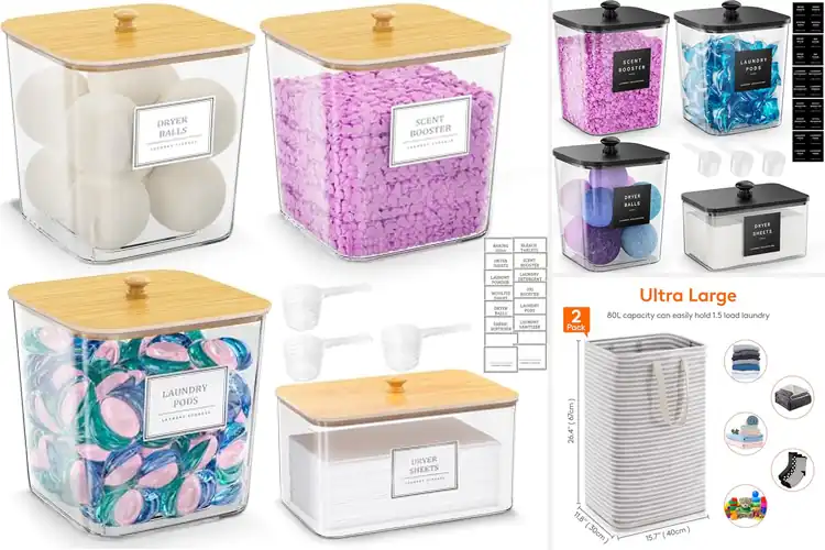 Detailed view of Best Laundry Organization: 10 Stylish & Functional Solutions