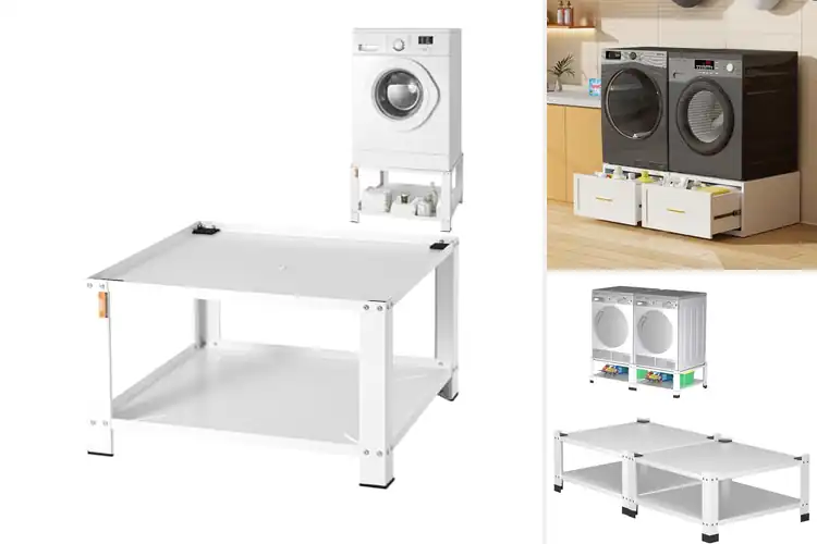 Detailed view of Best Laundry Pedestals For Storage: Maximize Space & Style