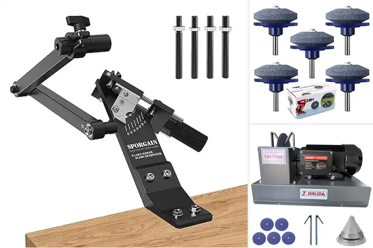 Detailed view of Best Lawn Mower Blade Sharpeners