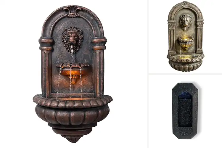 Detailed view of Best Lightweight Wall Fountain For Easy Mounting