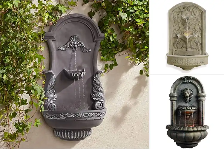Detailed view of Best Lightweight Wall Fountains