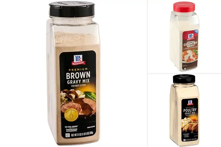 Detailed view of Best McCormick Gravy Mixes
