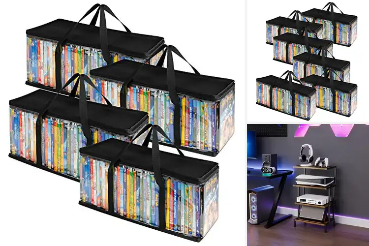 Detailed view of Best Media Organizers: Declutter with Style & Simplicity