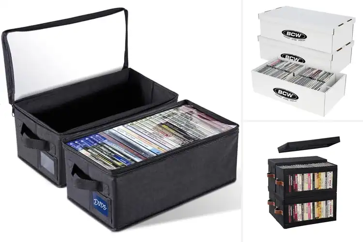 Detailed view of Best Media Storage Boxes