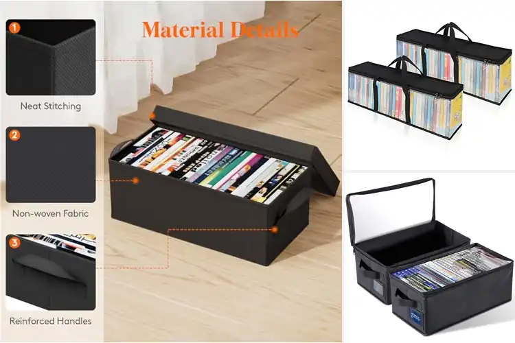 Detailed view of Best Media Storage Containers