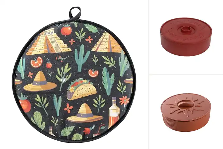 Detailed view of Best Microwave-Safe Tortilla Warmers