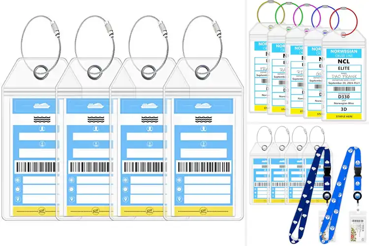 Detailed view of Best NCL Cruise Luggage Tags: Your Ultimate Travel Companion