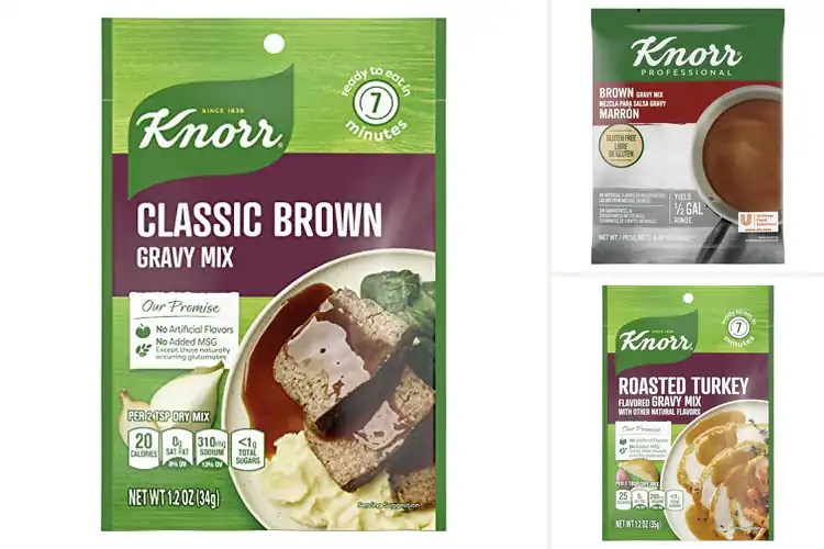 Detailed view of Best No MSG Gravy Mix