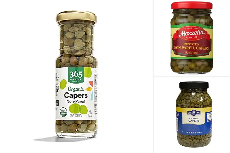 Detailed view of Best Nonpareil Capers Jar Size: Perfect Kitchen Companion