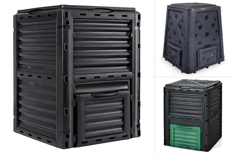Detailed view of Best Outdoor Composting Containers