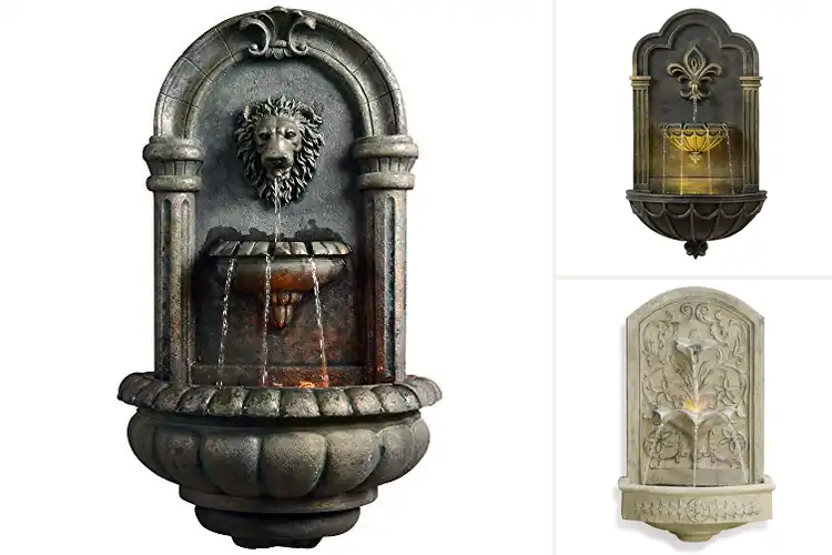 Detailed view of Best Outdoor Wall Fountain For Small Spaces