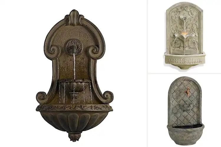 Detailed view of Best Outdoor Wall Fountains