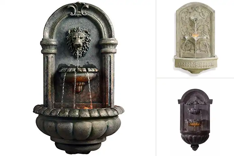 Detailed view of Best Outdoor Wall Water Fountains