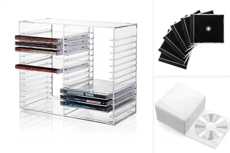 Detailed view of Best Plastic CD Holders