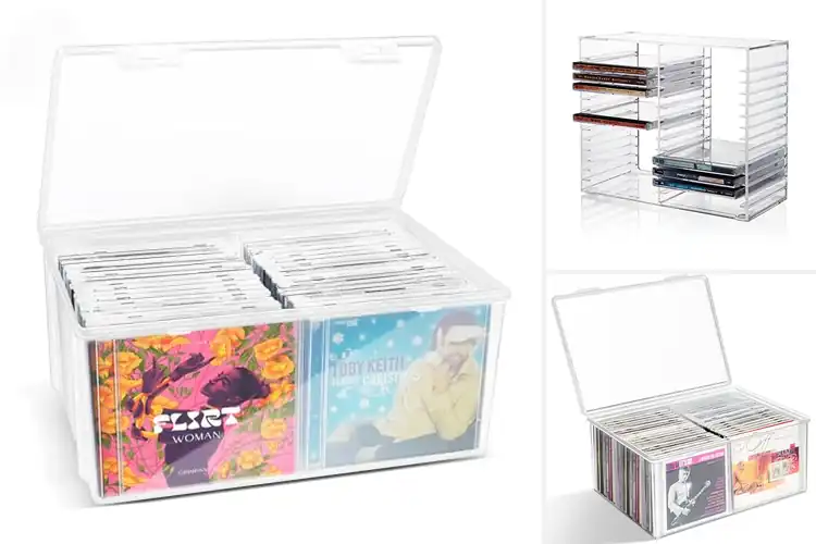 Detailed view of Best Plastic Cd Storage Boxes