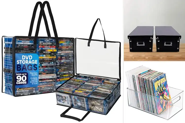 Detailed view of Best Plastic DVD Storage Containers