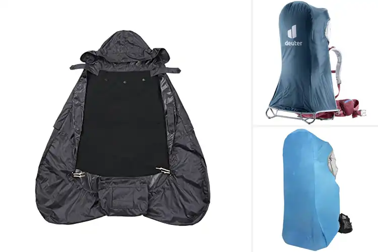 Detailed view of Best Rain Cover Included Carrier
