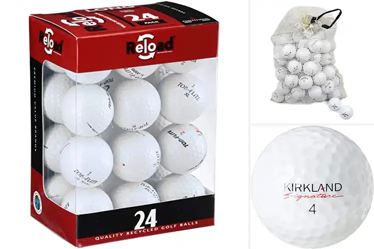 Detailed view of Best Recovered Golf Balls: Save Big, Play Better