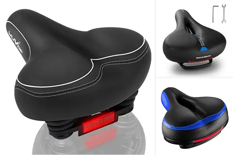 Detailed view of Best Reflective Bike Seats