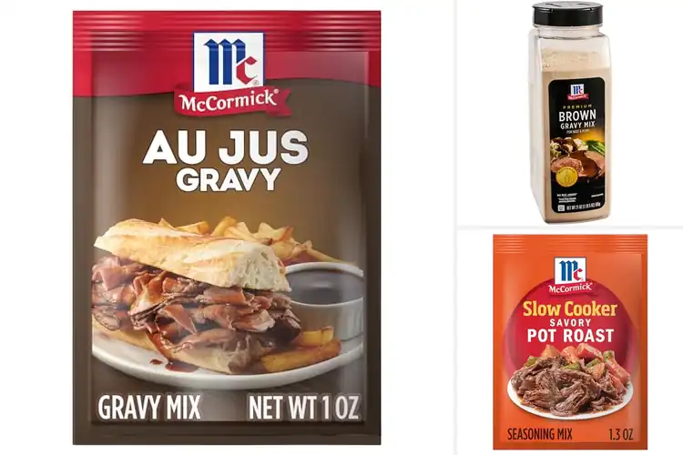 Detailed view of Best Savory Gravy Mix With McCormick Spices